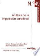 Libro de Análisis De La Imposición Parafiscal En Colombia