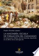 Libro de La Masonería, Escuela De Formación Del Ciudadano