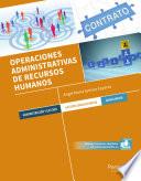 Libro de Operaciones Administrativas De Recursos Humanos