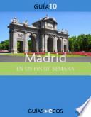 Libro de Madrid. En Un Fin De Semana
