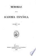 Libro de Memorias De La Real Academia Española