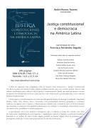 Libro de Justiça Constitucional E Democracia Na América Latina