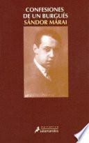 Libro de Confesiones De Un Burgués