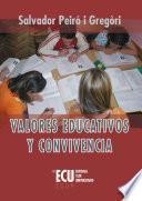 Libro de Valores Educativos Y Convivencia