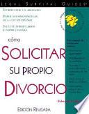 Libro de Como Solicitar Su Propio Divorcio