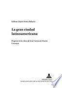 Libro de La Gran Ciudad Latinoamericana