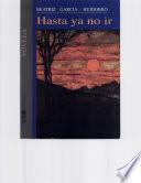 Libro de Hasta Ya No Ir
