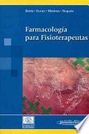 Libro de Farmacología Para Fisioterapeutas