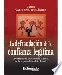 Libro de La Defraudación De La Confianza Legitima