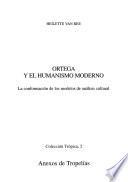 Libro de Ortega Y El Humanismo Moderno