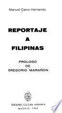 Libro de Reportaje A Filipinas
