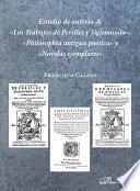 Libro de Estudio De Autoría De «los Trabajos De Persiles Y Sigismunda», «philosophía Antigua Poética» Y «novelas Ejemplares».