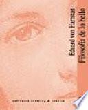 Libro de Filosofía De Lo Bello. Una Reflexión Sobre Lo Inconsciente En El Arte