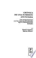 Libro de Crónica De Una Sumisión Anunciada