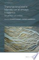 Libro de Transnacionalidad E Hibridez En El Ensayo Hispánico