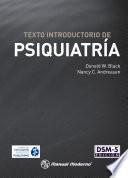 Libro de Texto Introductorio De Psiquiatría
