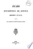 Libro de Anuario Estadístico De España