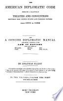 Libro de The American Diplomatic Code
