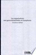 Libro de Les Organisations Non Gouvernementales En Lusophonie