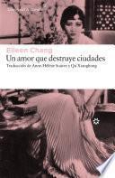 Libro de Un Amor Que Destruye Ciudades
