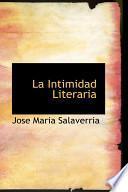 Libro de La Intimidad Literaria