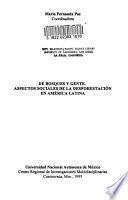Libro de De Bosques Y Gente