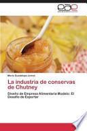 Libro de La Industria De Conservas De Chutney