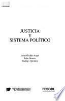 Libro de Justicia Y Sistema Político