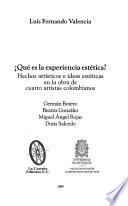 Libro de ¿qué Es La Experiencia Estética?
