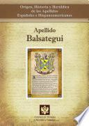 Libro de Apellido Balsategui