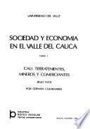 Libro de Sociedad Y Economía En El Valle Del Cauca