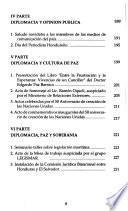 Libro de Diplomacia, Paz Y Desarrollo