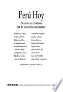 Libro de Nuevos Rostros En La Escena Nacional