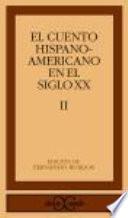 Libro de Cuentos De Hispanoamérica En El Siglo Xx