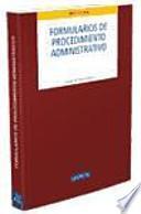 Libro de Formularios De Procedimiento Administrativo