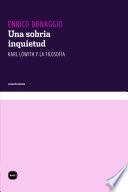 Libro de Una Sobria Inquietud