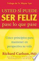Libro de Usted S� Puede Ser Feliz Pase Lo Que Pase