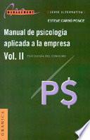 Libro de Manual De Psicología Aplicada A La Empresa