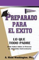 Libro de Preparado Para El Éxito: