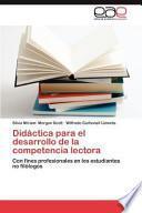 Libro de Didáctica Para El Desarrollo De La Competencia Lector