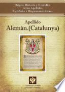 Libro de Apellido Alemán (catalunya)